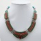 Tibet Natural Stone Tribal Queen Royal Necklace