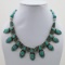 Tibetan Turquoise Handmade Ethnic Necklace