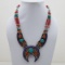 Tibet Natural Stone Tribal Queen Royal Necklace