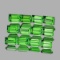 Natural Green Tsavorite Garnet 12 Pcs {Flawless-VVS}