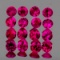 Natural AAA Red Burma Ruby 45 Pcs {VVS}