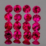 Natural Red Burma Ruby 30 Pcs{Flawless-VVS}