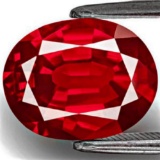 Natural Pigeon Blood Red / Vivid Red Ruby 2.06 Ct