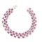 Natural Unheated Rhodolite Garnet Bracelet