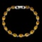 Natural Unheated Oval Citrine Bracelet