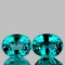 Natural Paraiba Green Blue Apatite Pair (Flawless-VVS)