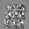 NATURAL  WHITE TOPAZ 9 Pcs [FLAWLESS-VVS]