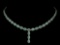Natural Unheated Colombian Emerald Necklace
