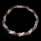 Natural Tourmaline Rhodolite Garnet White Topaz