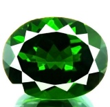 Natural Green Chrome Diopside 4.24 Carats - VVS