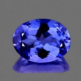 Natural Purple Blue Tanzanite 1.41 Ct [Flawless-VVS]