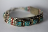 Tibet Hand Made Turquoise Bracelet