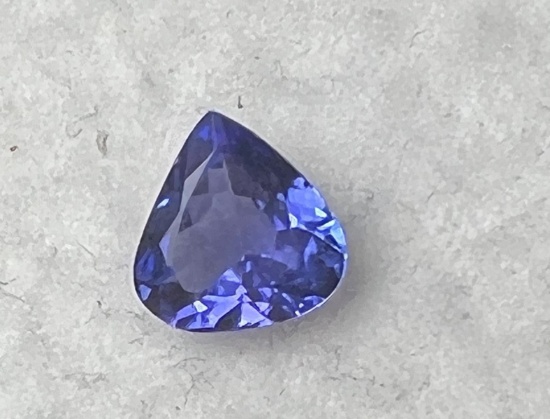 Natural Purple Blue Tanzanite 1.43 Cts - VVS