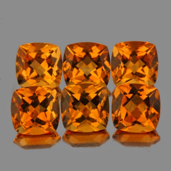 Natural Madeira Golden Orange Citrine {Flawless-VVS1}