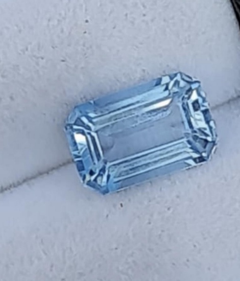 Natural Santa Maria Aquamarine 2.60 Cts