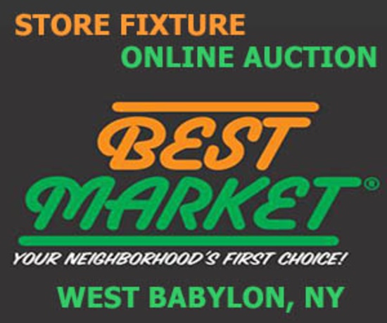 Best Market, West Babylon, Store Fixture Auction