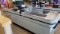 LYONS STORE FIXTURES Double conveyor Checkout counter
