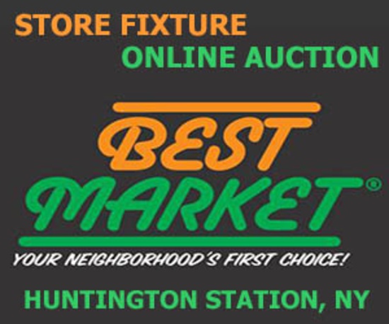 Best Market, Huntington Station, Fixture Auction