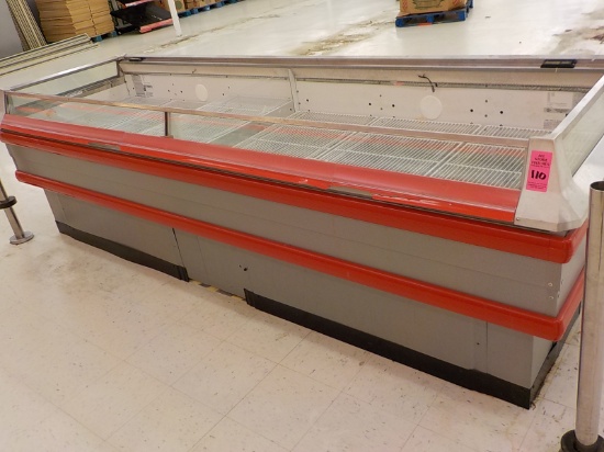 10 Ft Open Top Dual Temp Spot Merchandiser