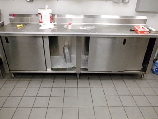 Stainless Steel Prep Table