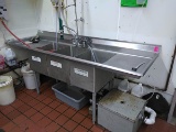 SS 3 Bay Sink