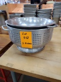 Set of 2 Metal Bowl Strainers