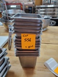 Set of 12 - 1/6 Stock Pans