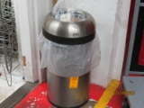 Set Of 3 Stainless Steel Trash Cans