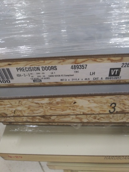 Hollow Core Doors - No Hardware
