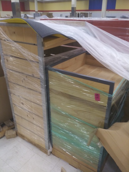 Wooden Shelving Units