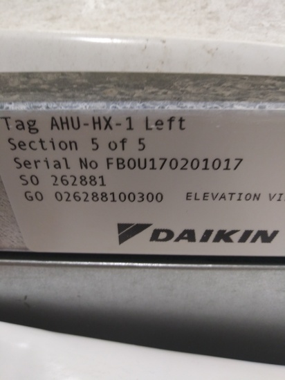 Empty Air Handler Box