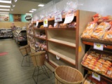 Slanted Shelf Bread Display