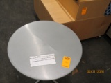 Small Round Metal Bistro Table