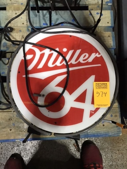 Miller 64 Neon Sign