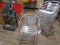 Lot Of 6 Metal Chairs