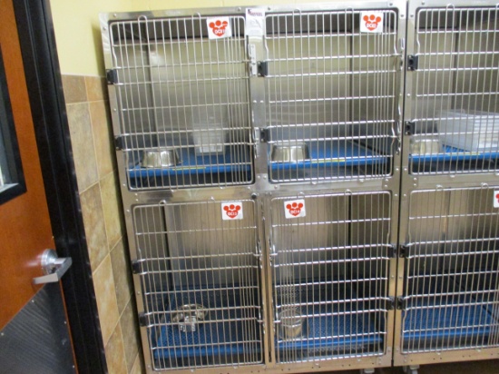 Rolling 4 Cage Kennel