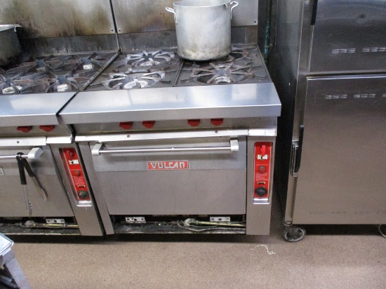 Vulcan - 4 Burner Stove With Oven