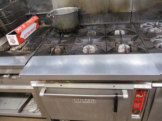 Vulcan - 6 Burner Stove With Oven