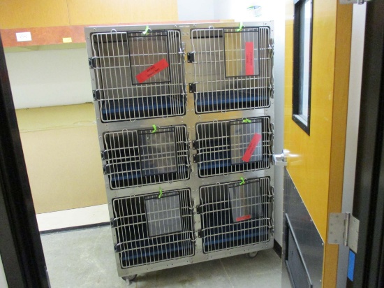 6 Cage Rolling Kennel