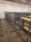 Chrome 6 Way Multiuse Racks On Wheels