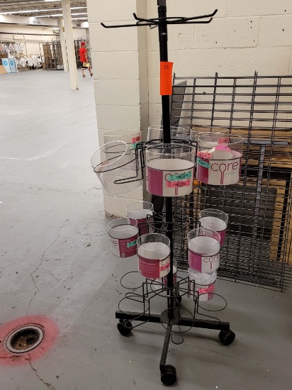 Metal Merchandise Spinner Display