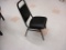 6 Black Cushioned Chairs