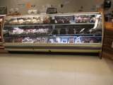 10ft - Refrigerated - Curved Glass - Bakery Display
