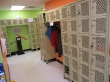 Bank of 40 Lockers