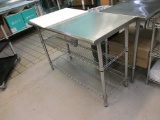 Stainless Steel Prep Table