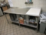 Stainless Steel Prep Table