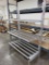 Aluminum Cantilever Shelf w/3 shelves - New