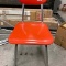 Orange Stack Chair