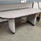 Oval Table for Conference Room Slightly damaged on bottom leg