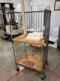 Rolling Metal Cart